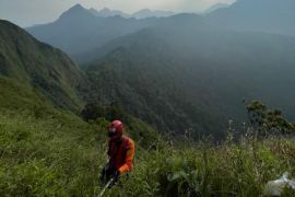 Basarnas evakuasi pendaki Gunung Natas Angin Kudus yang terjatuh