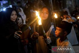 Pawai obor sambut Tahun Baru Islam 1447 H