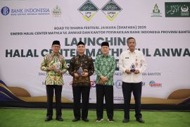 BI Banten bersama organisasi Mathla'ul Anwar luncurkan halal center