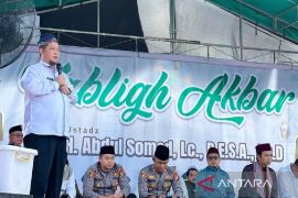 Bupati Katingan ikuti tabligh akbar bersama Ustadz Abdul Somad di Tumbang Samba
