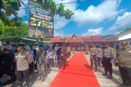 Polisi perketat penjagaan pendaftaran peserta Pilkada ulang 2025