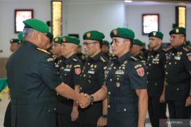 Pangdam VI Mulawarman lantik Kapendam baru