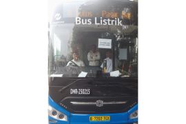 Transjakarta uji coba teknis bus listrik baru
