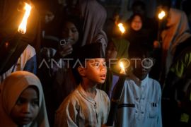 Pawai obor sambut Tahun Baru Islam 1447 H
