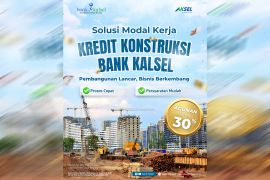 Bank Kalsel tawarkan kredit konstruksi solusi modal kerja dengan proses cepat dan syarat mudah
