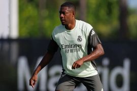 Karena cedera, David Alaba absen di sisa laga