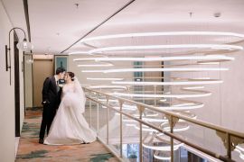 Episode rilis tren pernikahan konsep tradisional-Internasional