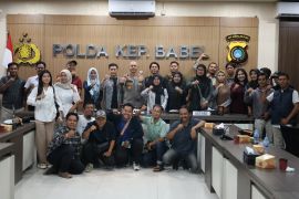 Jelang HUT Ke-79 Bhayangkara, Kapolda Babel silaturahmi bersama insan pers
