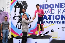 Syelhan tercepat pada Kejurnas Balap Sepeda di Banyuwangi