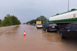 Jasa Marga respons cepat luapan Kali Sabi di Tol Jakarta-Tangerang