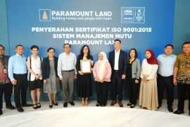 Pengembang di Banten raih sertifikasi internasional tentang hunian