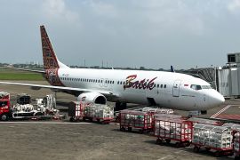 Pesawat Batik Air putar balik ke asal Bandara Soekarno-Hatta akibat cuaca buruk