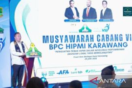 Wabup Karawang sampaikan agar anak muda menjadi pelaku usaha