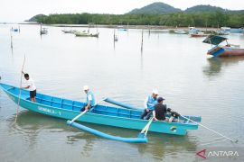 Program Electrifying Marine TJSL PLN dongkrak produktivitas hasil tangkapan nelayan Suak Gual dengan biaya lebih efisien