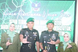 Letkol Inf Danang Setiaji jabat Dandim 0429/Lamtim gantikan Letkol Arm Arif Budiman