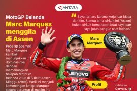 Marc Marquez menggila di Assen