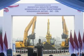 RI luncurkan proyek besar baterai EV di Jawa Barat