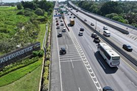 55.929 kendaraan lintasi jalan Tol Layang MBZ di akhir libur panjang