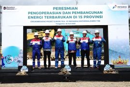 Proyek energi terbarukan diresmikan, PGE mulai eksplorasi PLTP Gunung Tiga 55 MW