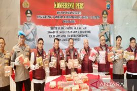 Polda Kalsel sita 40,4 kg sabu dan 13.066 butir ekstasi selama Operasi Antik