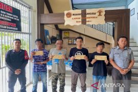 Lima warga binaan di Lapas Karang Intan jalani bebas bersyarat