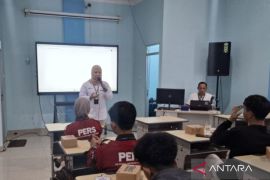 Antara beri pelatihan jurnalistik di Universitas Muhammadiyah Sukabumi