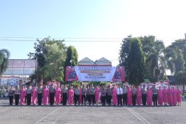 Puluhan personel Polres Situbondo naik pangkat jelang HUT Bhayangkara