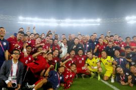 Bersyukur Timnas kalahkan China, Prabowo: Insyallah masuk piala dunia