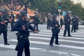 Hampir 400 orang ditangkap dalam protes imigrasi di Los Angeles