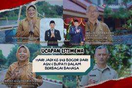 Istimewa! begini ucapan Hari Jadi ke-543 Bogor oleh ASN dan Bupati dalam berbagai bahasa