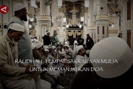 Raudhah, tempat sakral nan mulia untuk memanjatkan doa