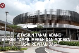 Stasiun Tanah Abang kini tampil megah dan modern usai revitalisasi