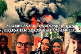 Selebritas Hollywood suarakan keresahan kerusuhan Los Angeles