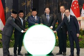 Prabowo bertemu PM Singapura bahas kerja sama berbagai bidang