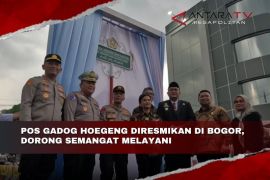 Pos Gadog Hoegeng diresmikan di Bogor, dorong semangat melayani