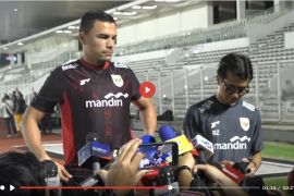 Timnas gelar latihan perdana jelang pertandingan lawan China - VIDEO