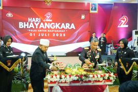 Gubernur sebut Polri punya tekad kuat jaga ketahanan pangan