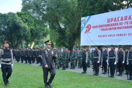 Polres HSS gelar puncak peringatan Hari Bhayangkara ke-79