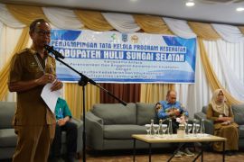 Sekda HSS buka workshop pendampingan tata kelola program kesehatan