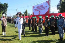Pimpin HUT Bhayangkara, Bupati Bartim sampaikan keberhasilan Polri