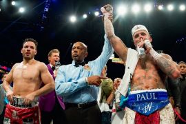 Jake Paul resmi duduki peringkat kelas penjelajah dalam ranking WBA