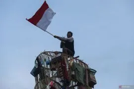 Sejarah panjat pinang yang menjadi ciri khas dalam perayaan HUT RI