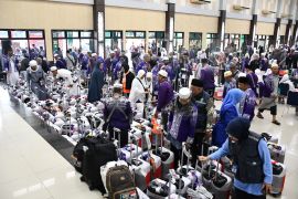PPIH: 5.517 haji Debarkasi Palembang kembali dari Tanah Suci