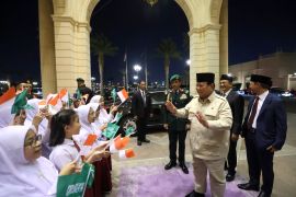 Presiden Prabowo disambut antusias diaspora di Jeddah