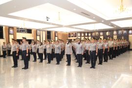 Polri gelar upacara kenaikan pangkat 3 pati dan 87 pamen