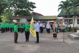 Dinas Pertanian Kota Jambi gendeng pramuka percepat wujudkan swasembada pangan