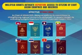 Malaysia berkomitmen beri akses "autogate" keberangkatan bagi warga ASEAN