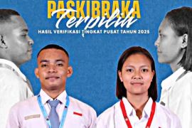 Siswa SMA asal Kepulauan Aru dan Kota Ambon wakili Maluku jadi Paskibraka Nasional