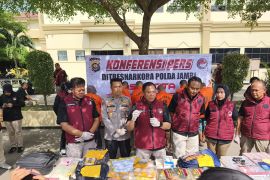 Polda Jambi  ungkap dugaan TPPU kasus narkoba