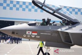 Pilot TNI AU dan Korea Selatan uji coba pesawat tempur Boramae